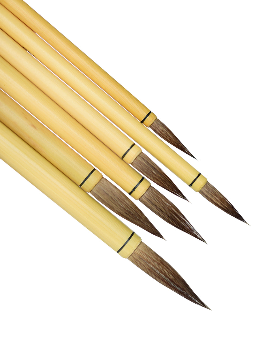  ONLINE Calli.Brush Handlettering Brush-Pens Pastel, Set of 24  brush pens, Calligraphy Set in bamboo gift packaging, Calligraphy tip &  brush tip for bullet journaling, Water colours