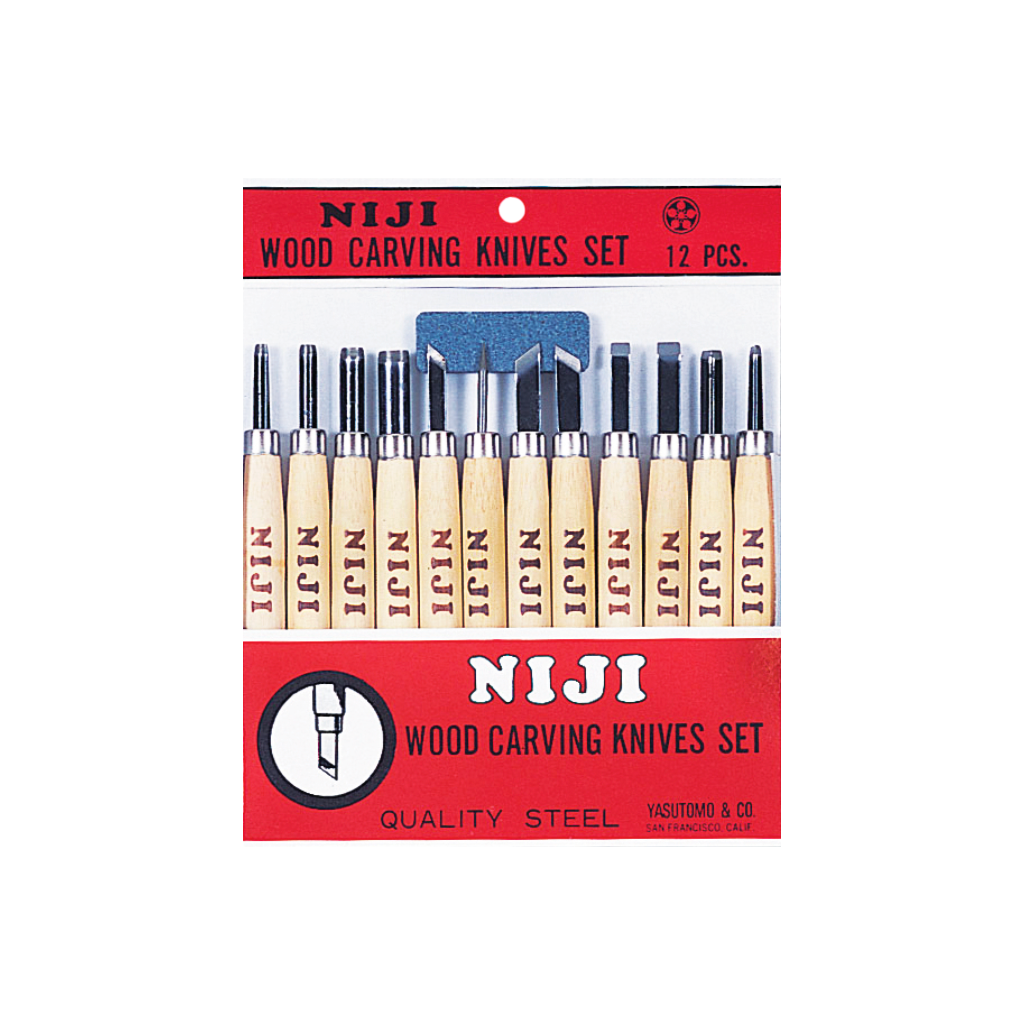 Niji wood carving deals knives