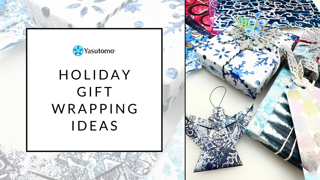 Holiday Gift Wrapping Ideas with Washi Paper