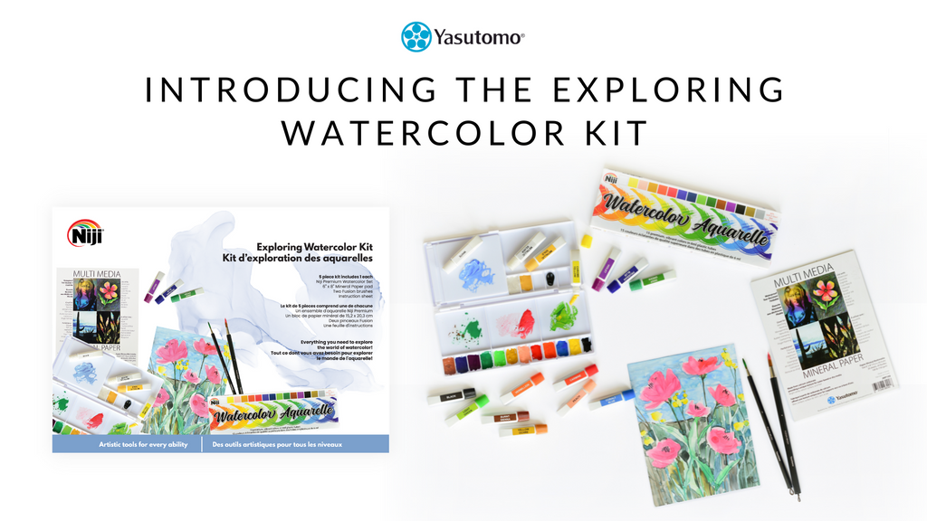 Introducing the Niji Exploring Watercolor Kit