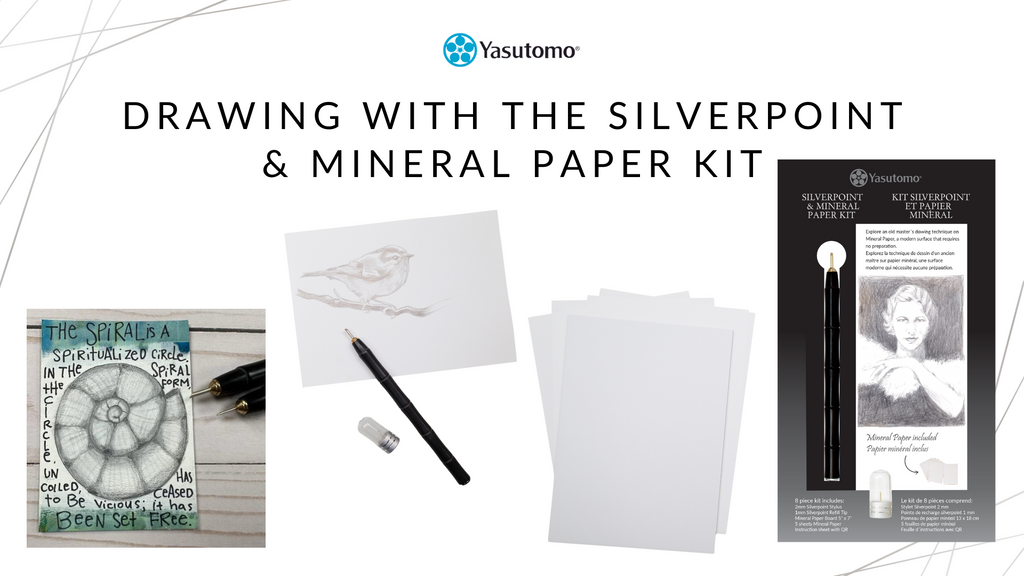 Drawing with the Silverpoint & Mineral Paper kit