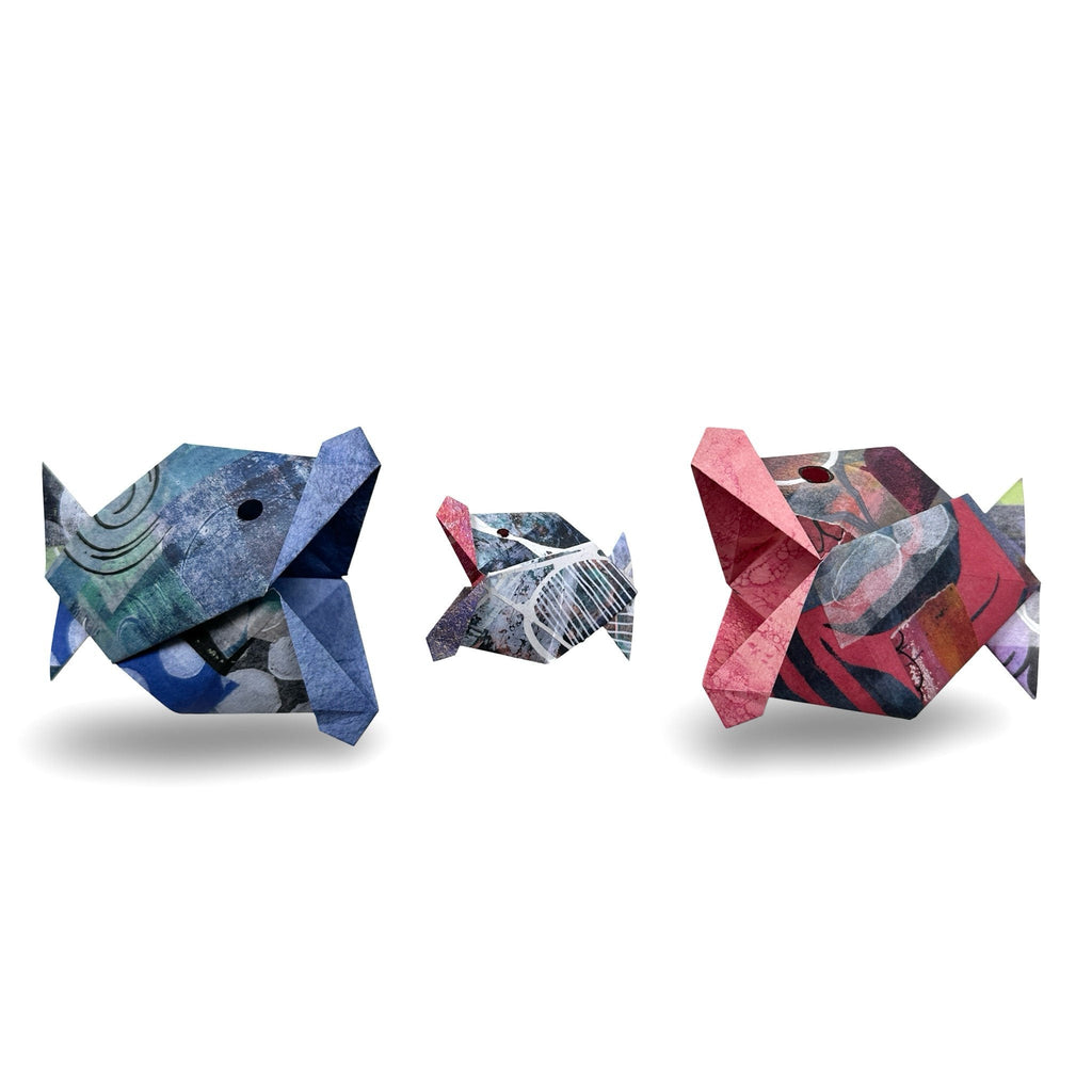 Kissing Fish Origami with Karen Elaine