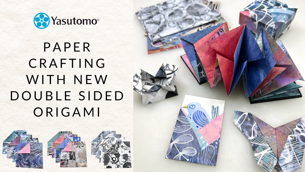 Paper Crafting with New Double Sided Origami