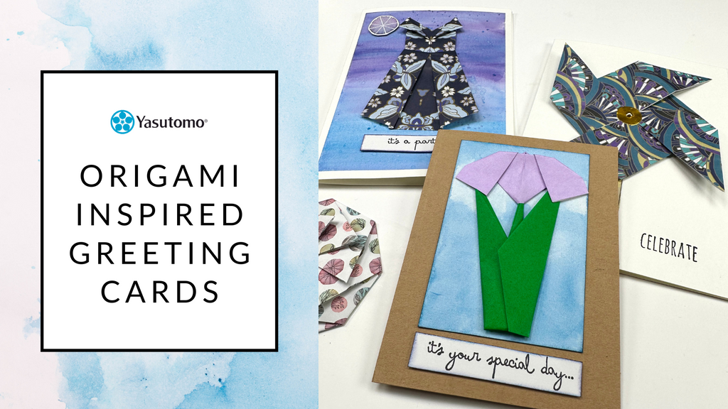 Origami Inspired Greeting Cards