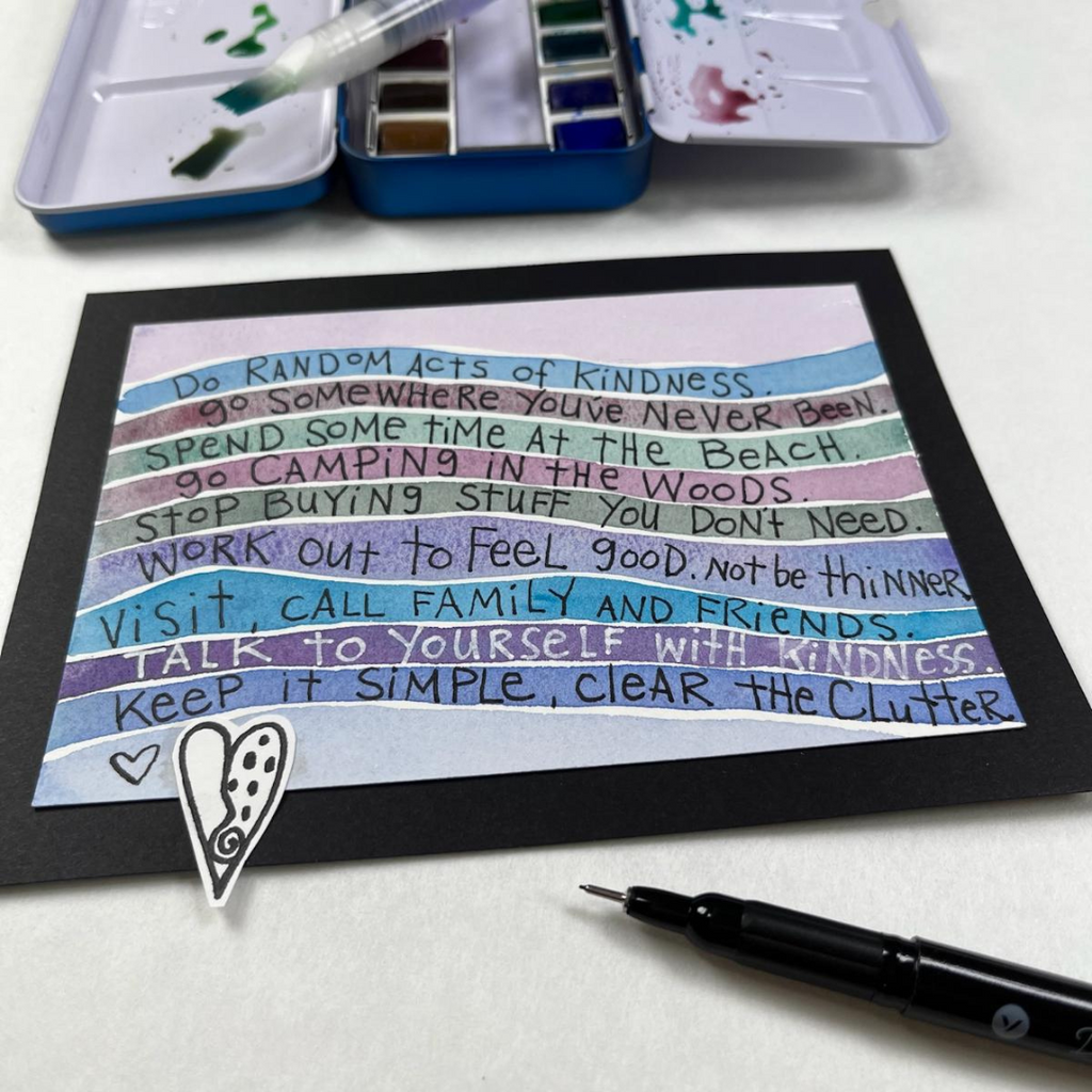New Year's Resolution Cards