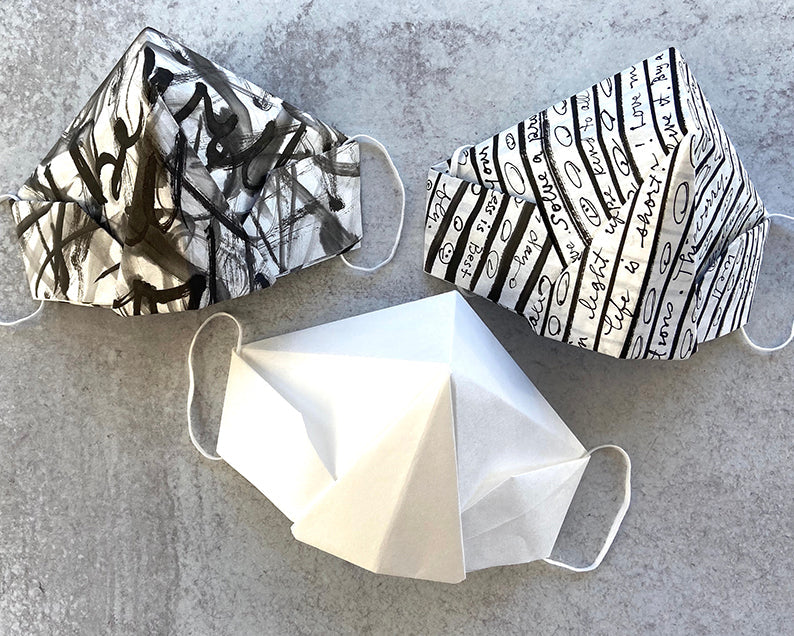 DIY Origami Washi Paper Face Mask