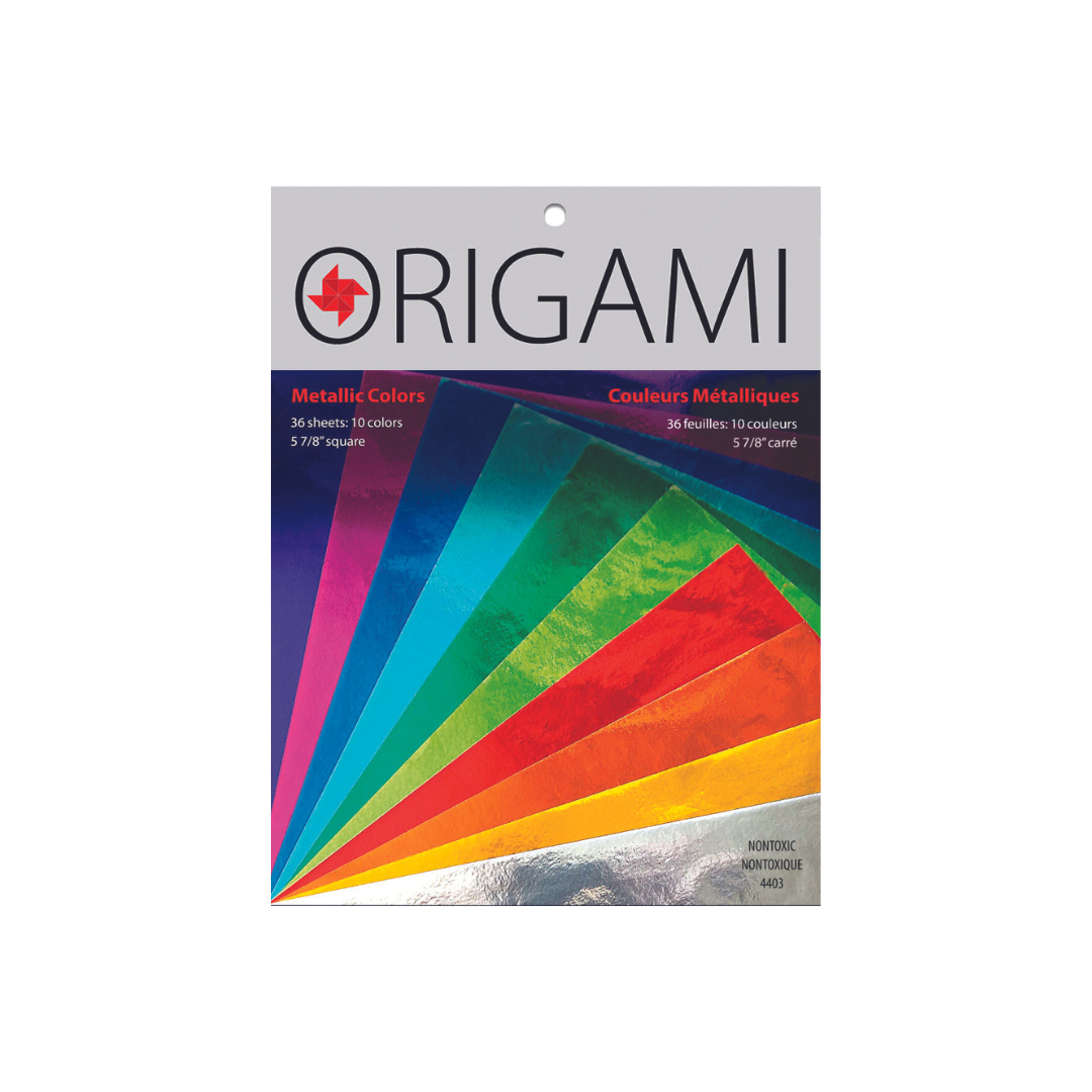 Metallic Foil Origami Paper – Yasutomo