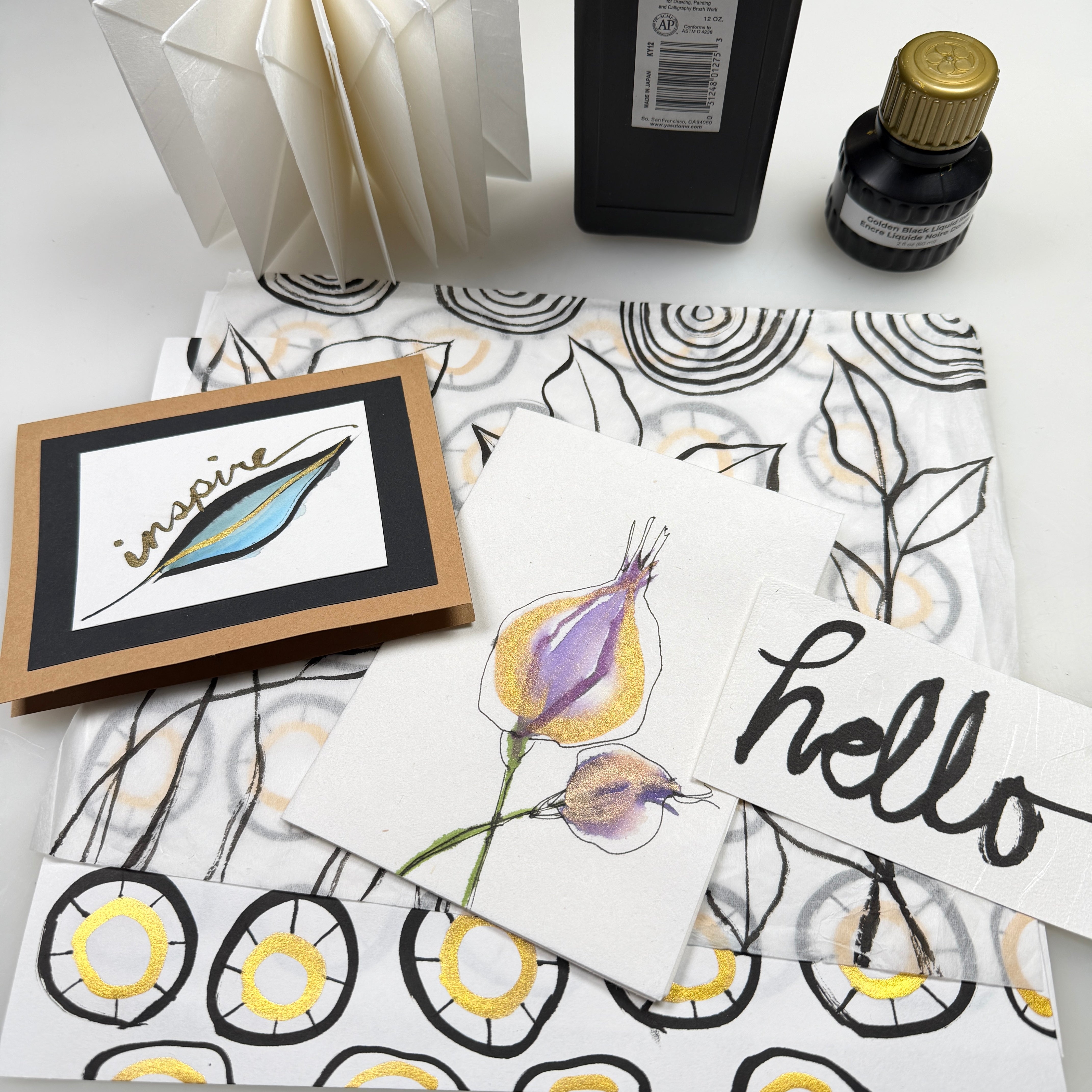 12 Oz Black Sumi Ink (KY12) – Yasutomo
