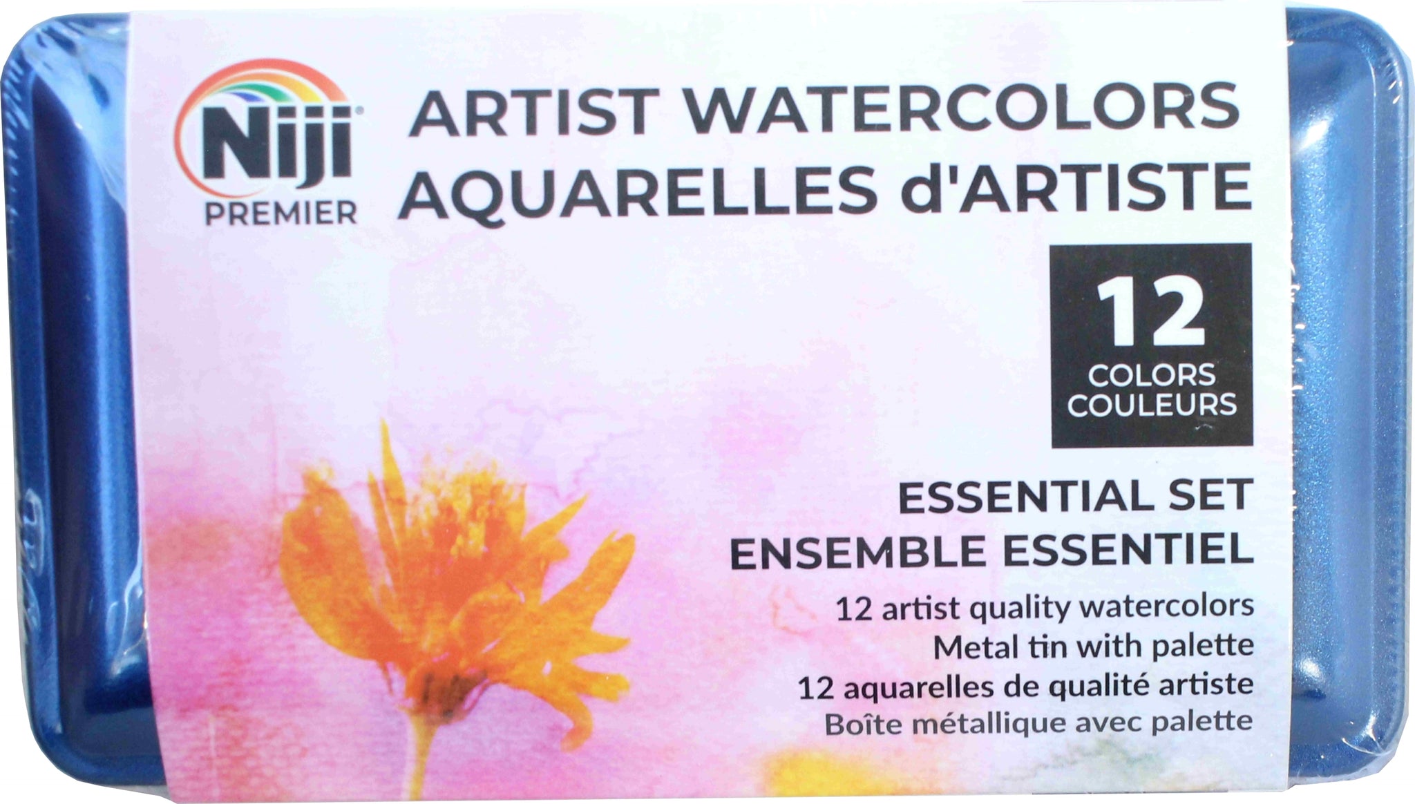 Buy in Bulk - 12 Pack: Yasutomo Niji Aquarelle Matte Watercolors Set Buy in Bulk - 12 Pack: Yasutomo Niji Aquarelle Matte Watercolors Set
