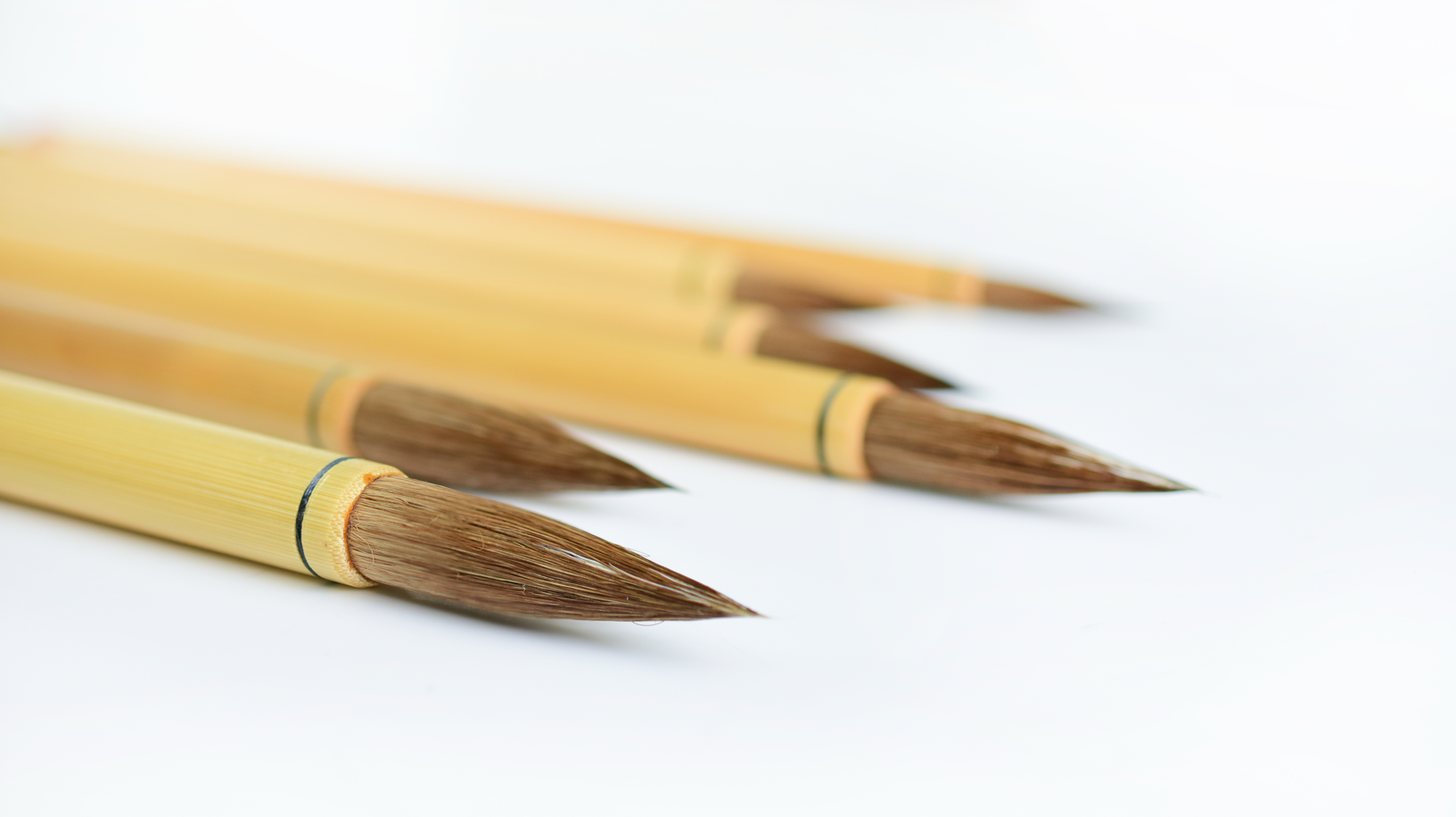 Bamboo Calligraphy Brush - Montessori Services